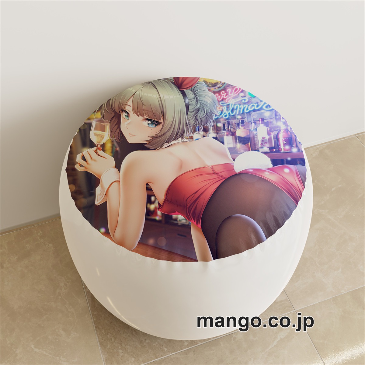 PVC ラウンドスツール【アイドルマスターシンデレラガールズ】高垣楓 アニメ キャラクターグッズ PVC製 ラウンドスツール コレクション用