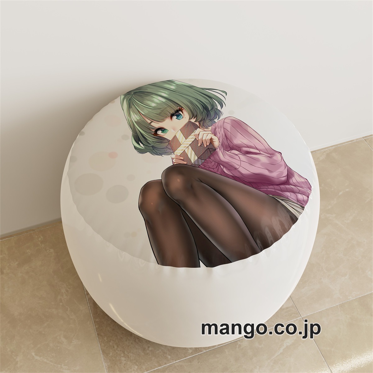PVC ラウンドスツール【アイドルマスターシンデレラガールズ】高垣楓 アニメ キャラクターグッズ PVC製 ラウンドスツール コレクション用