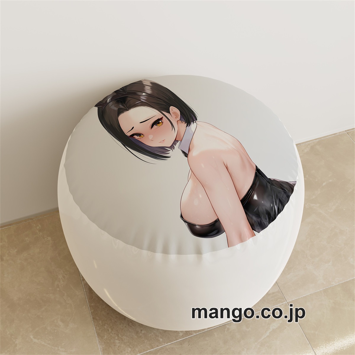 PVC ラウンドスツール【矢式佑子】バニーガール アニメ キャラクターグッズ PVC製 ラウンドスツール コレクション用
