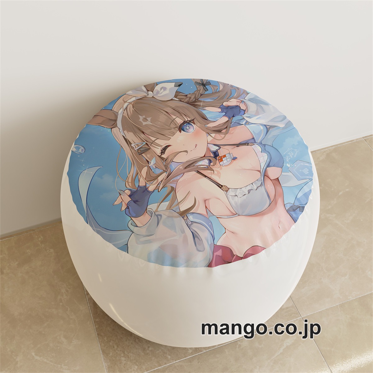 PVC ラウンドスツール【ウマ娘】アーモンドアイ アドマイヤベガ アニメ キャラクターグッズ PVC製 ラウンドスツール コレクション用