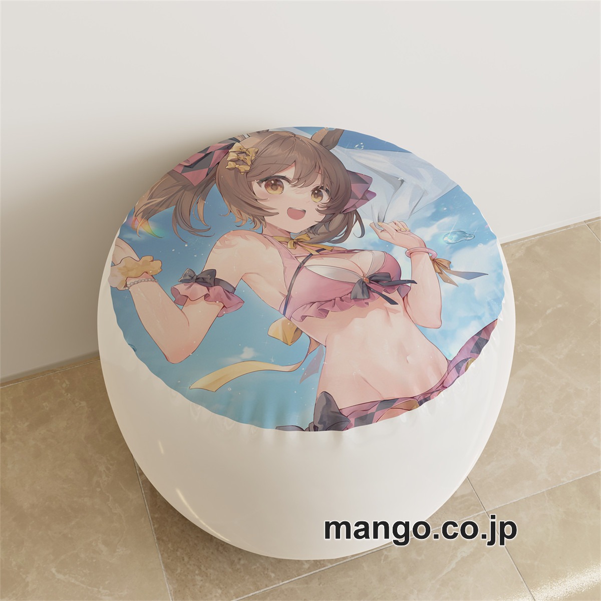 PVC ラウンドスツール【ウマ娘】スペシャルウィーク スマートファルコン アニメ キャラクターグッズ PVC製 ラウンドスツール コレクション用 2