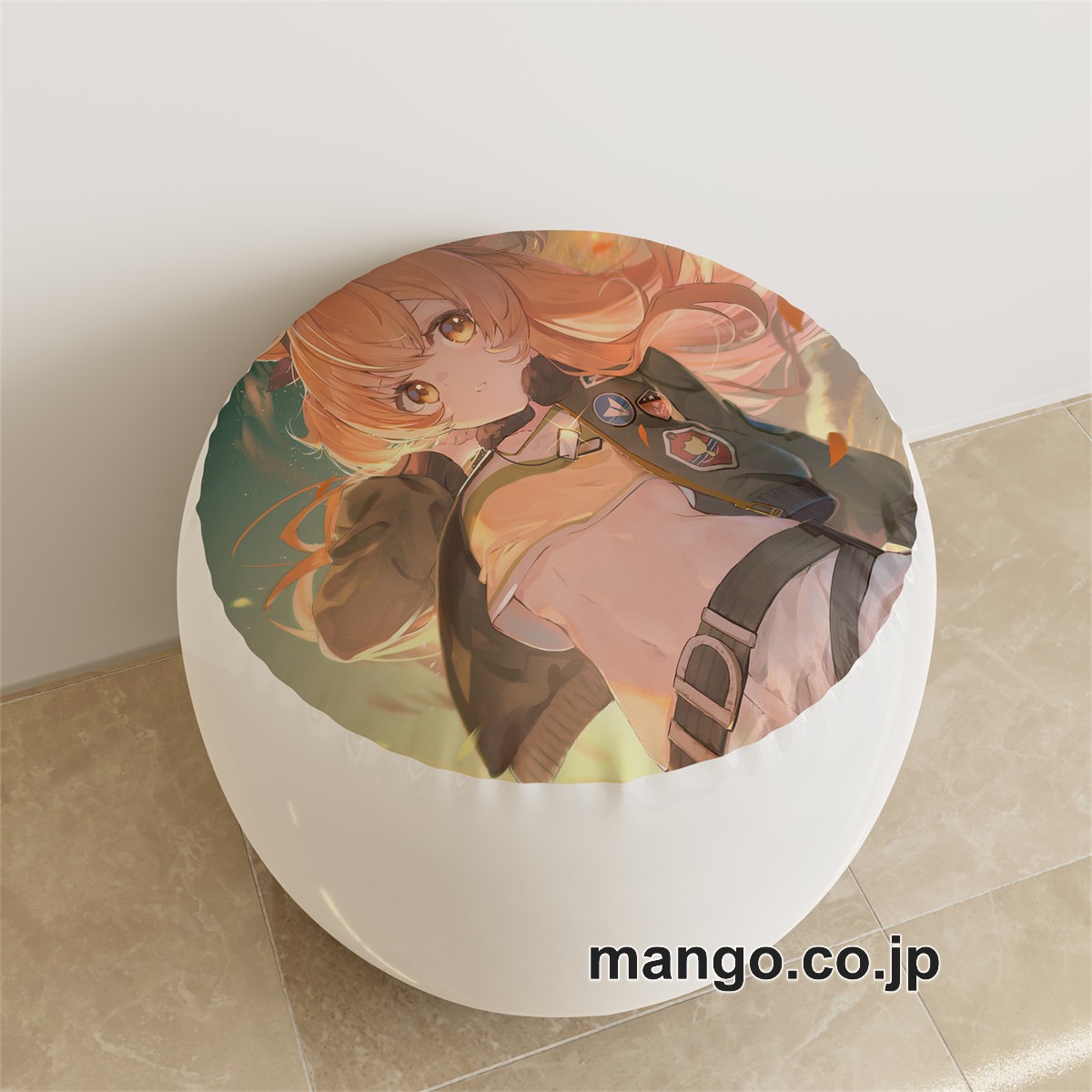 PVC ラウンドスツール【ウマ娘】マヤノトップガン マンハッタンカフェ アニメ キャラクターグッズ PVC製 ラウンドスツール コレクション用