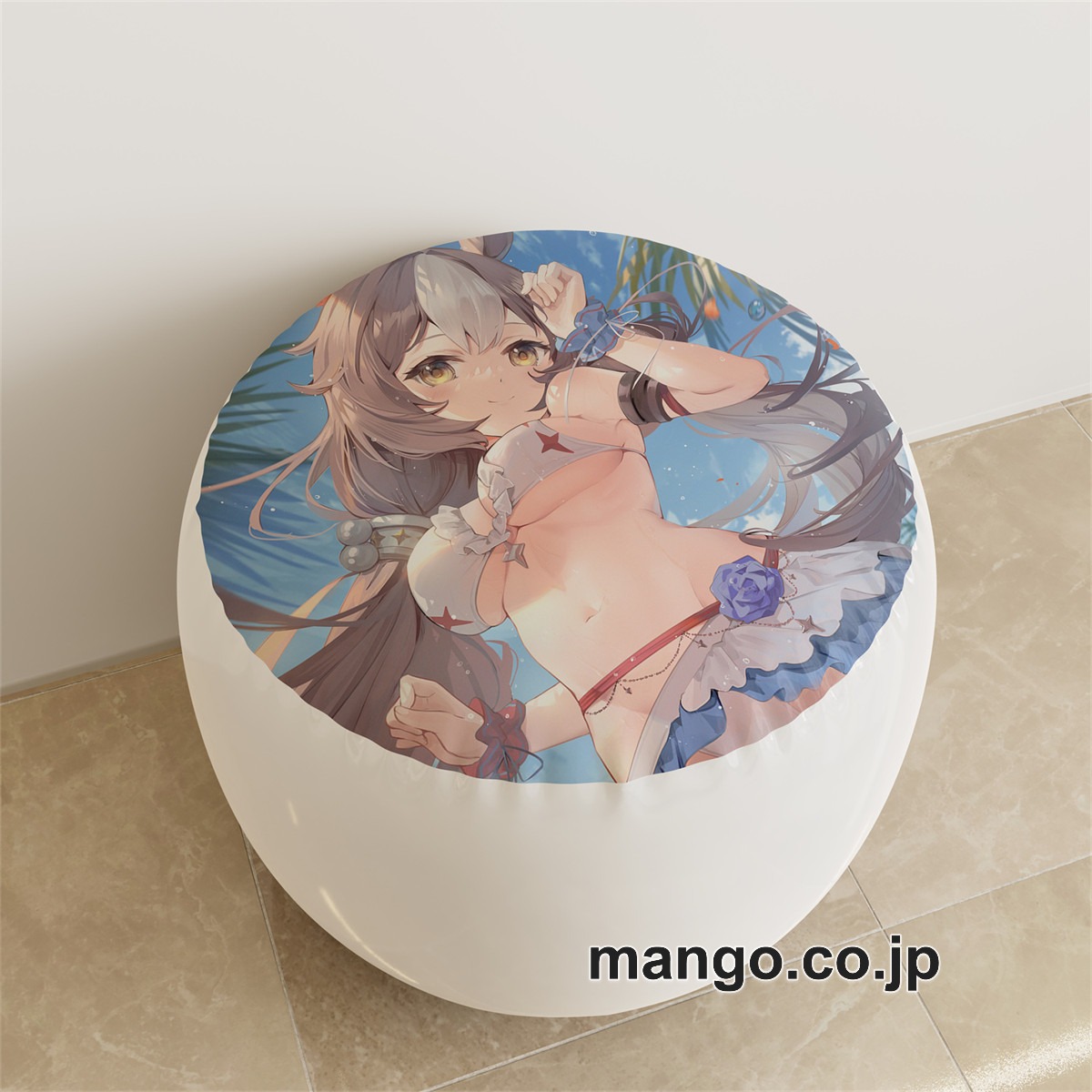 PVC ラウンドスツール【ウマ娘】メジロマックイーン ヤマニンゼファー アニメ キャラクターグッズ PVC製 ラウンドスツール コレクション用 2