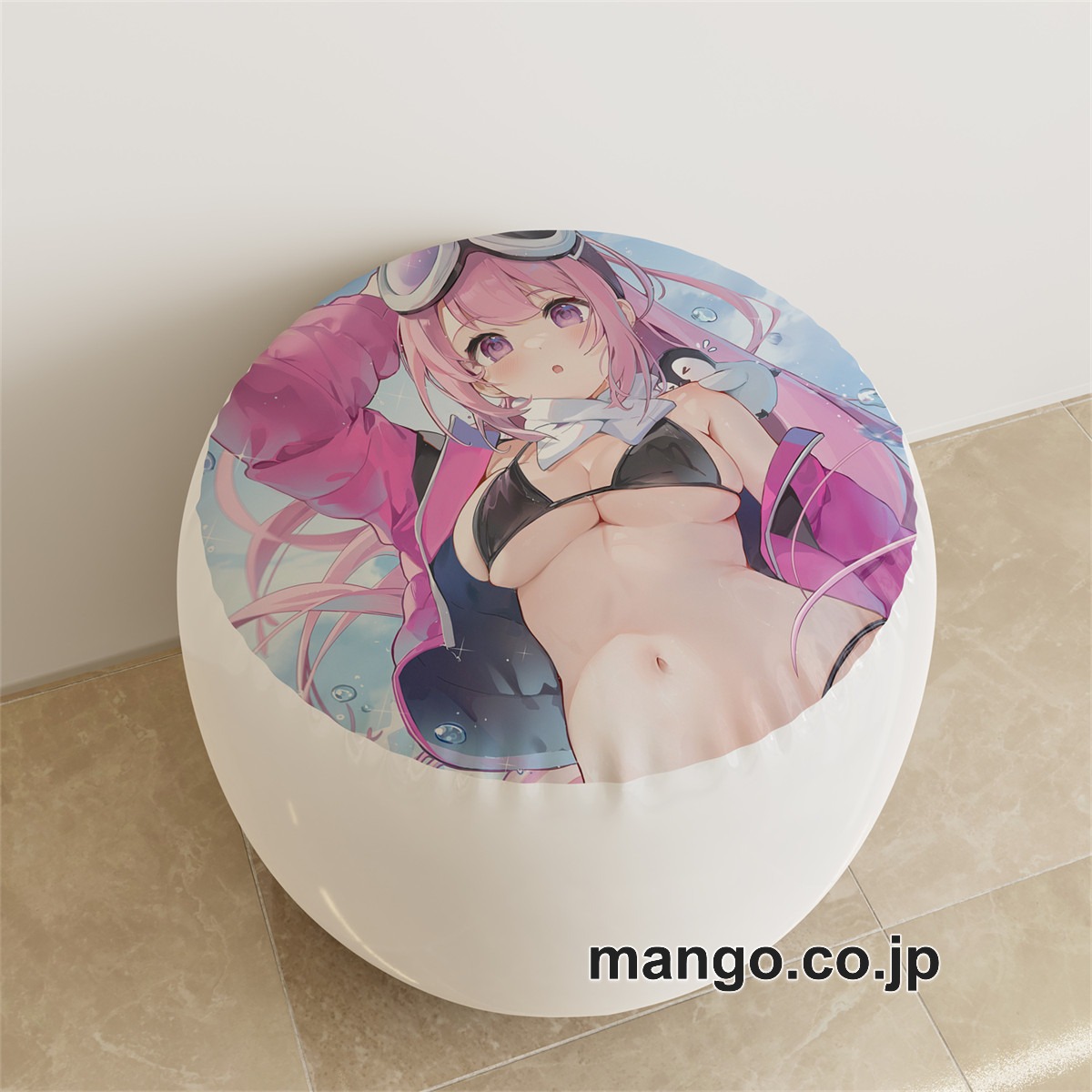 PVC ラウンドスツール【ブルーアーカイブ】飛鳥馬トキ 和泉元エイミ アニメ キャラクターグッズ PVC製 ラウンドスツール コレクション用 2