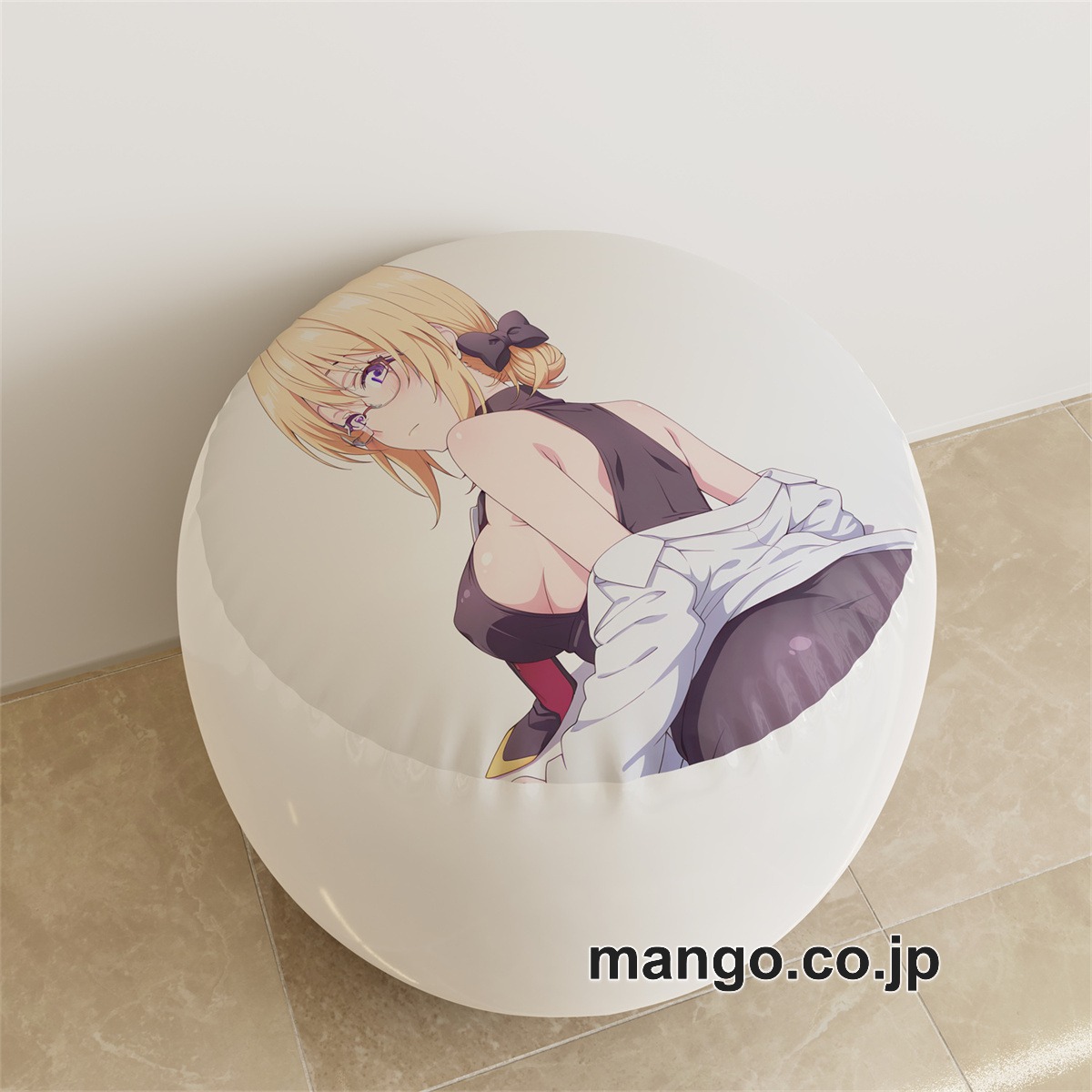 PVC ラウンドスツール【アズールレーン】Z23 アニメ キャラクターグッズ PVC製 ラウンドスツール コレクション用 2