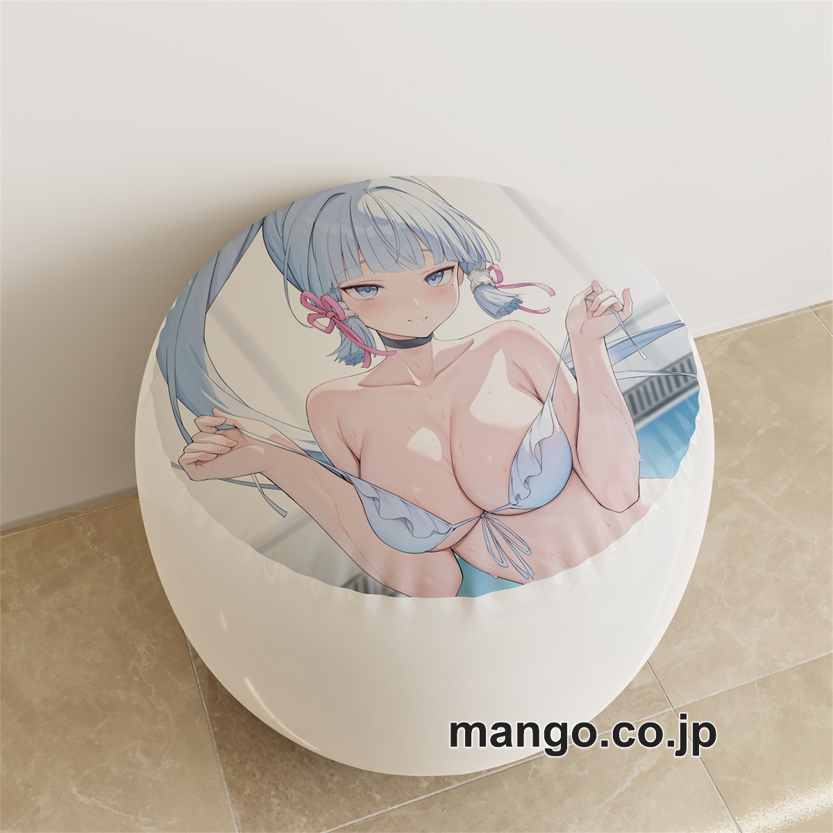 PVC ラウンドスツール【原神】神里綾華 アニメ キャラクターグッズ PVC製 ラウンドスツール コレクション用 2