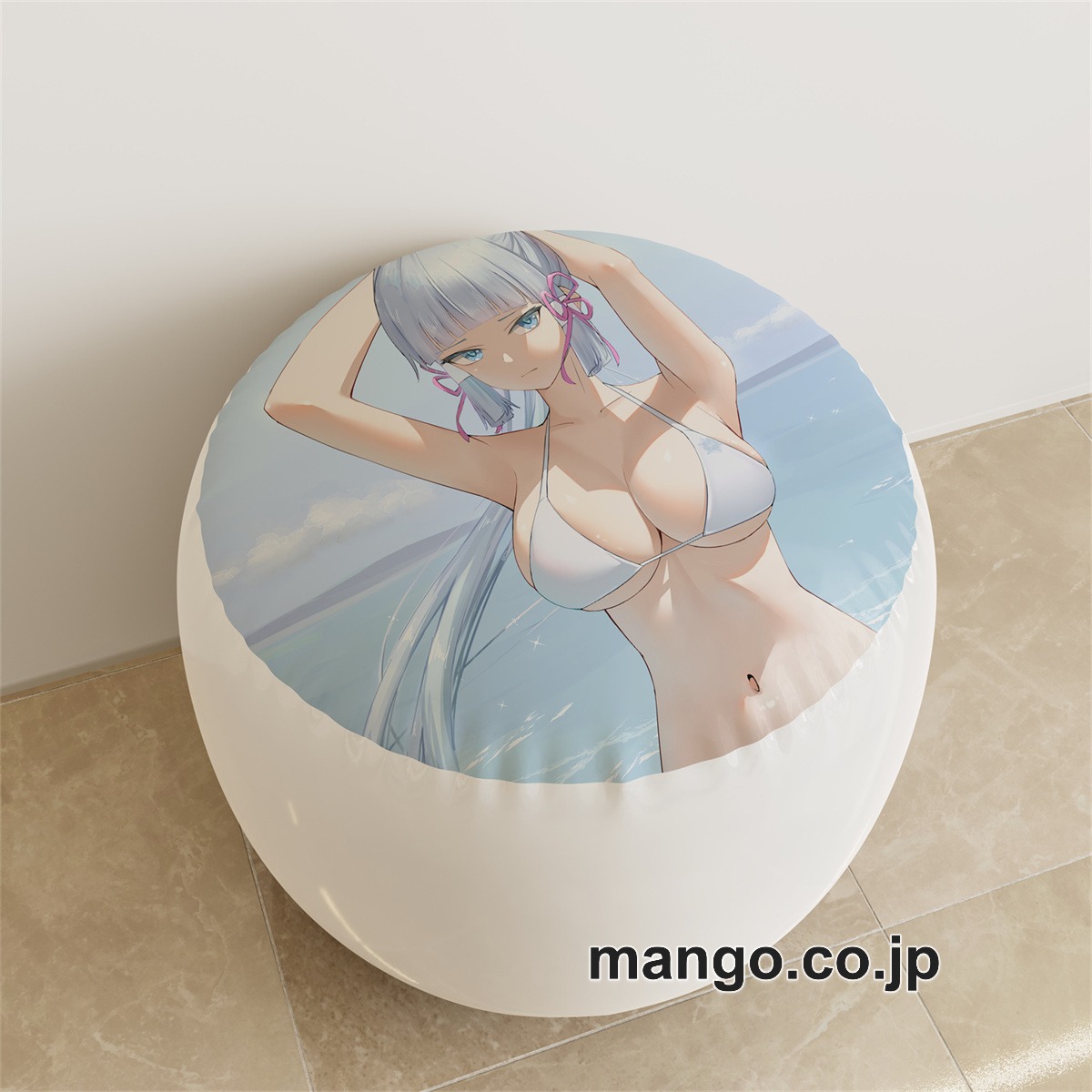 PVC ラウンドスツール【原神】神里綾華 アニメ キャラクターグッズ PVC製 ラウンドスツール コレクション用
