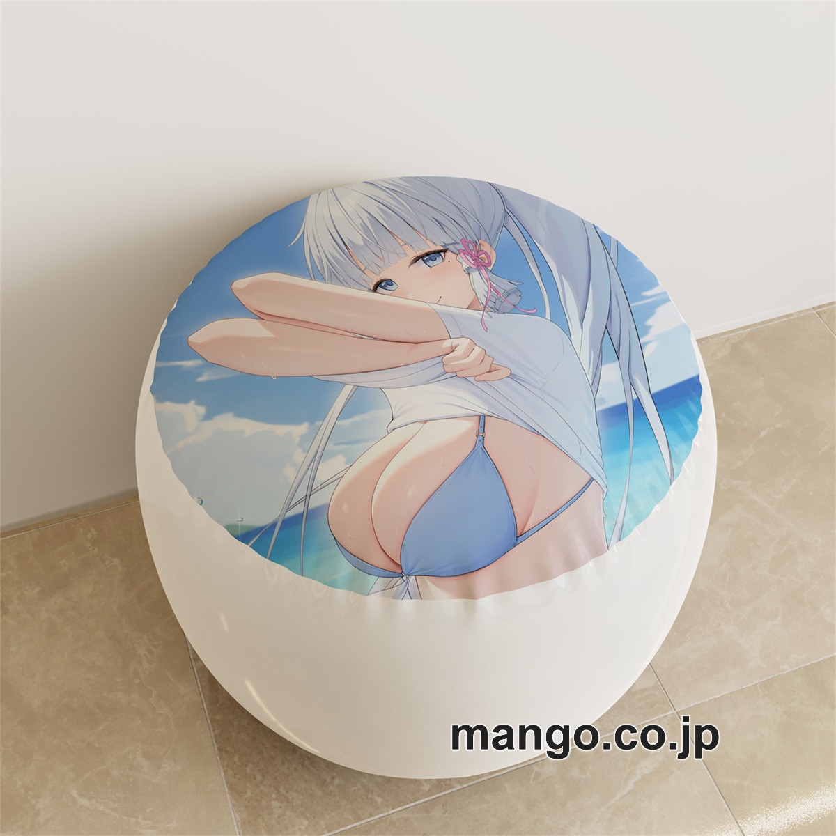PVC ラウンドスツール【原神】神里綾華 アニメ キャラクターグッズ PVC製 ラウンドスツール コレクション用
