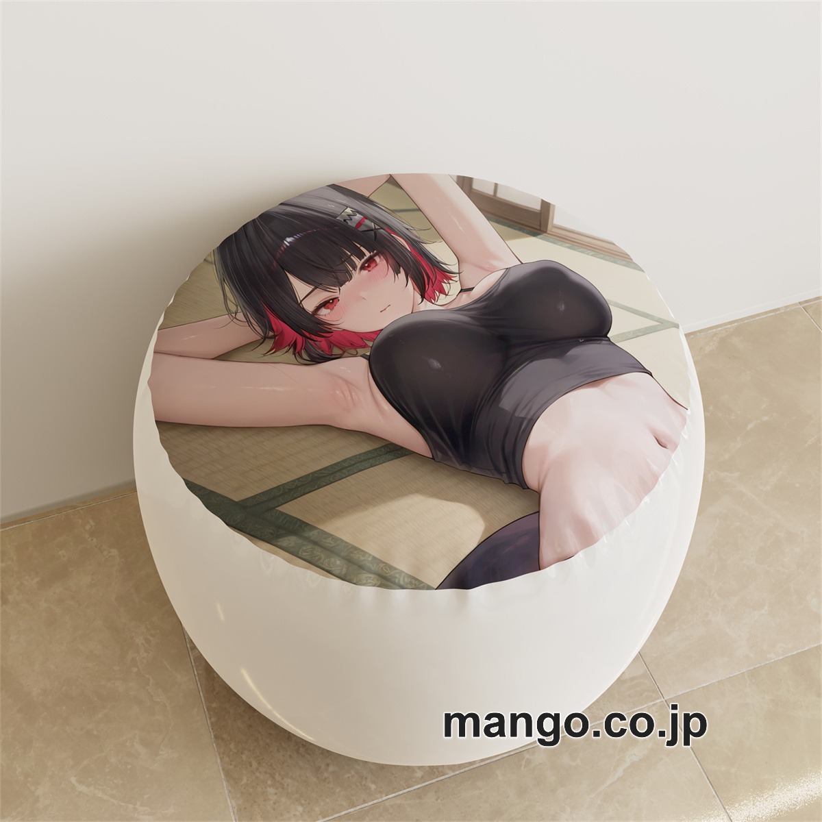 PVC ラウンドスツール【ゼンゼロ】エレン・ジョー アニメ キャラクターグッズ PVC製 ラウンドスツール コレクション用 2
