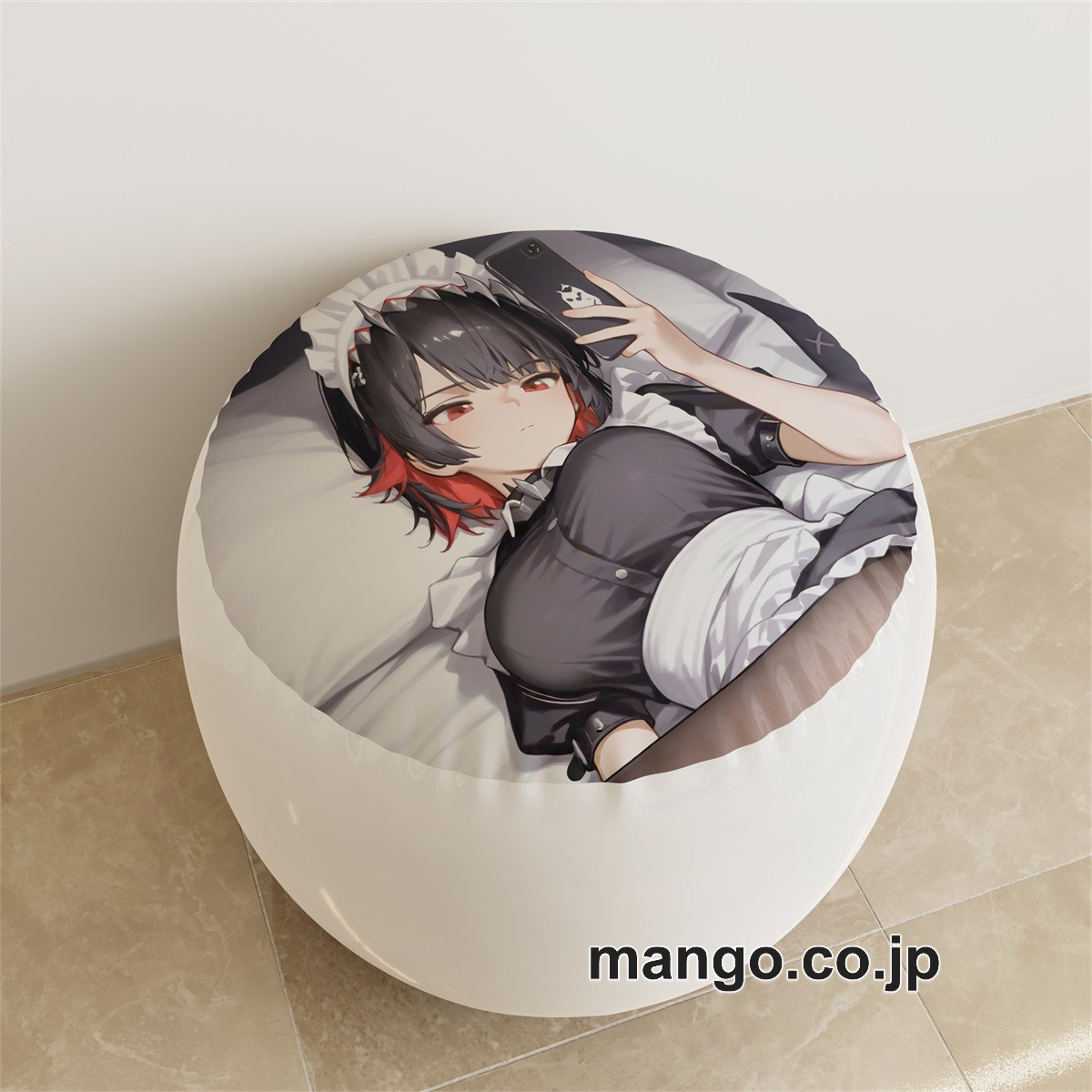 PVC ラウンドスツール【ゼンゼロ】エレン・ジョー アニメ キャラクターグッズ PVC製 ラウンドスツール コレクション用 2