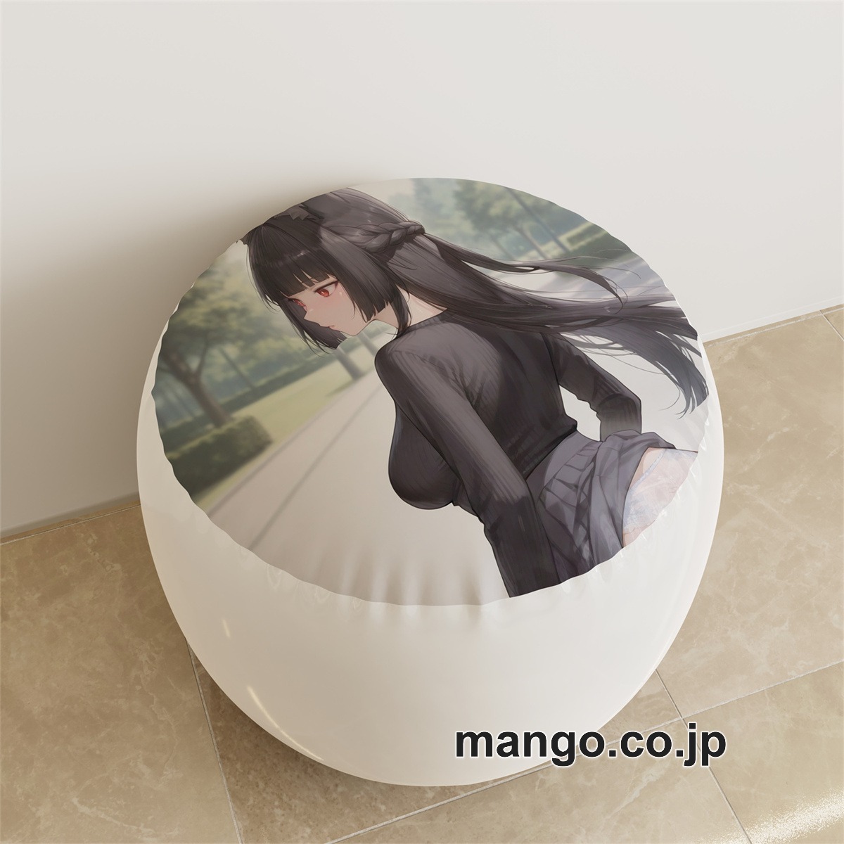 PVC ラウンドスツール【ゼンゼロ】星見雅 アニメ キャラクターグッズ PVC製 ラウンドスツール コレクション用 2