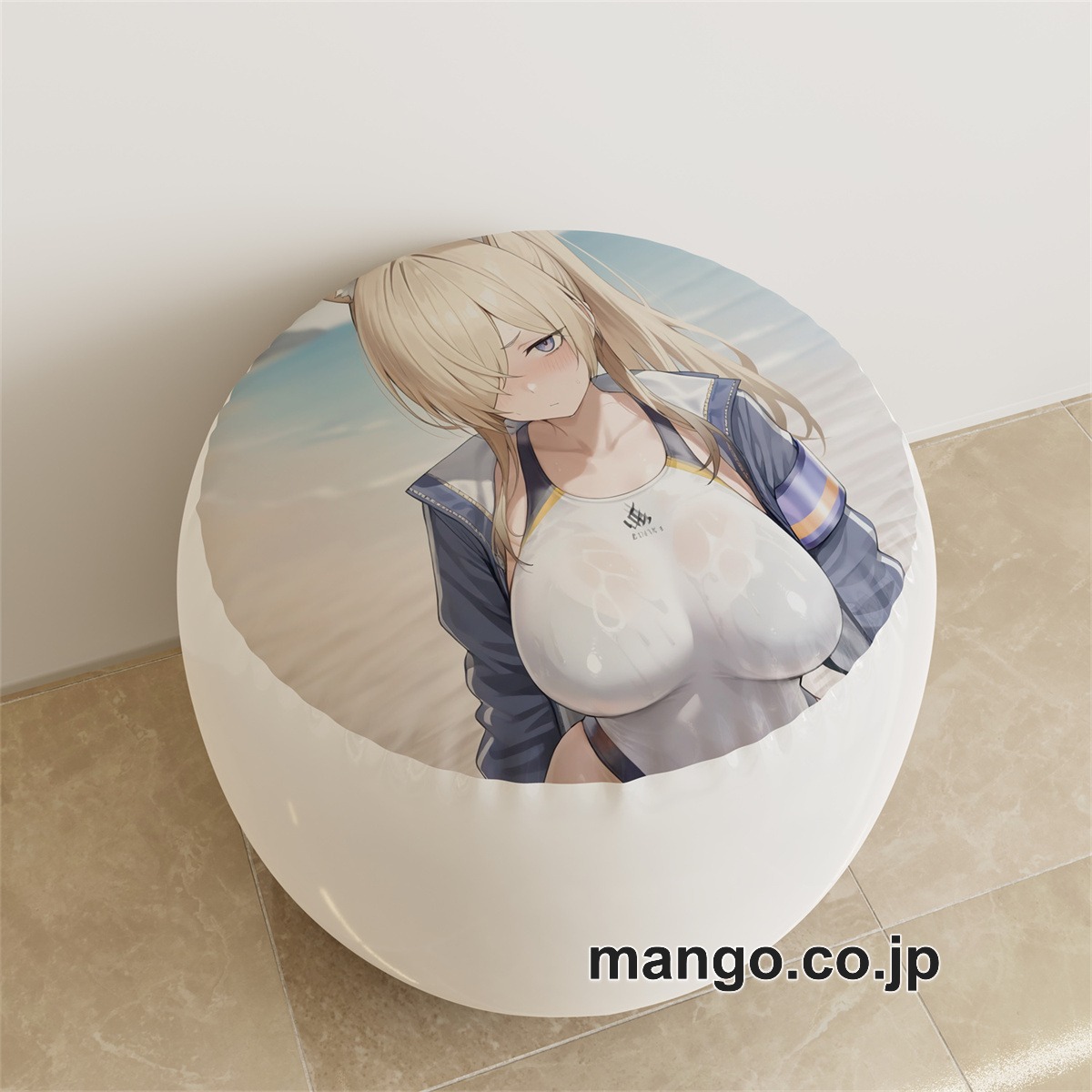 PVC ラウンドスツール【ブルーアーカイブ】尾刃カンナ アニメ キャラクターグッズ PVC製 ラウンドスツール コレクション用