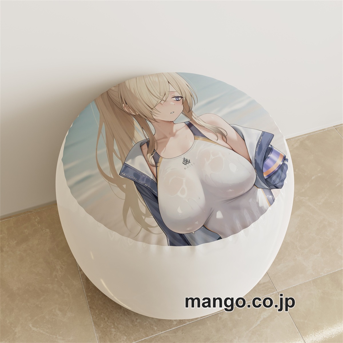 PVC ラウンドスツール【ブルーアーカイブ】尾刃カンナ アニメ キャラクターグッズ PVC製 ラウンドスツール コレクション用 2
