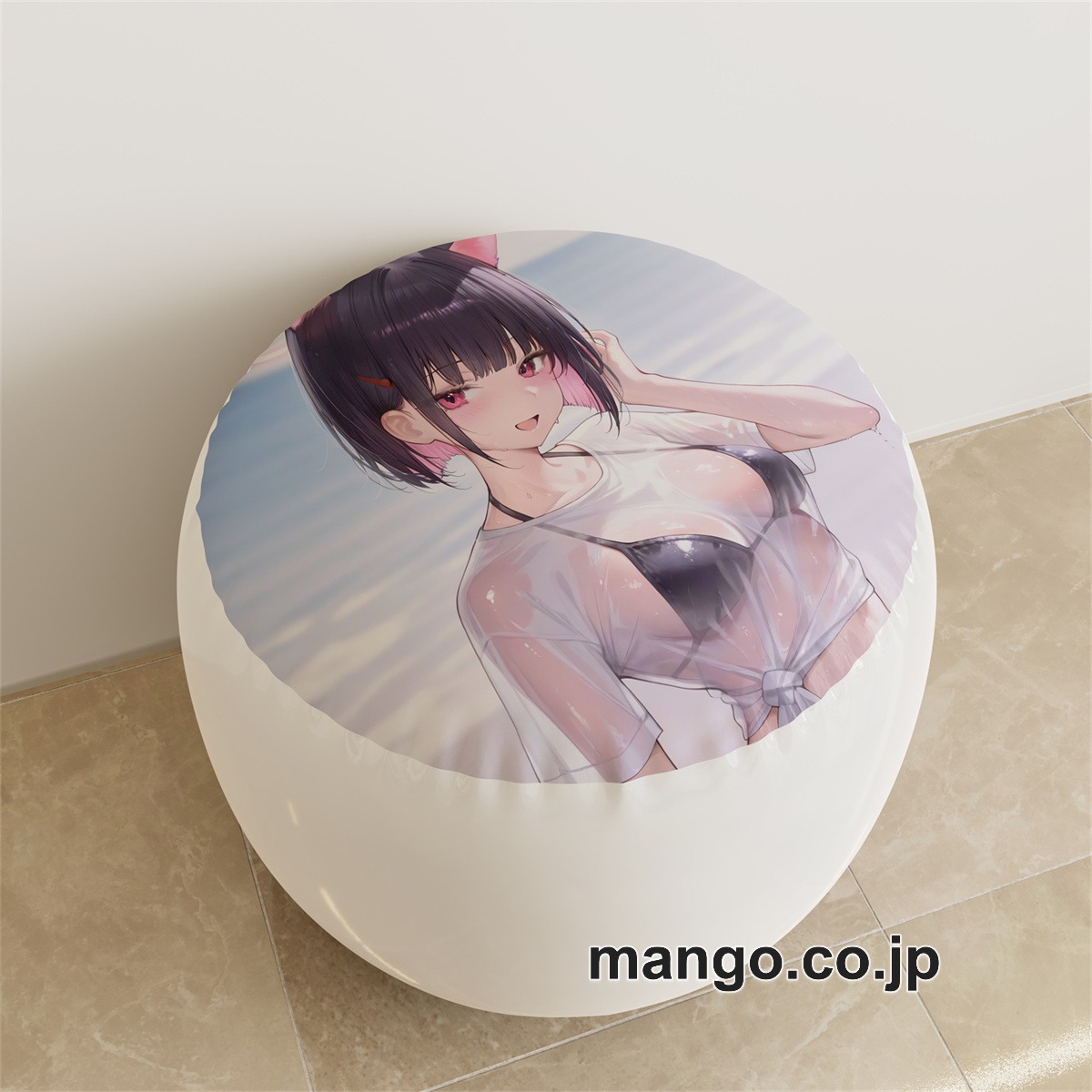 PVC ラウンドスツール【ブルーアーカイブ】杏山カズサ アニメ キャラクターグッズ PVC製 ラウンドスツール コレクション用
