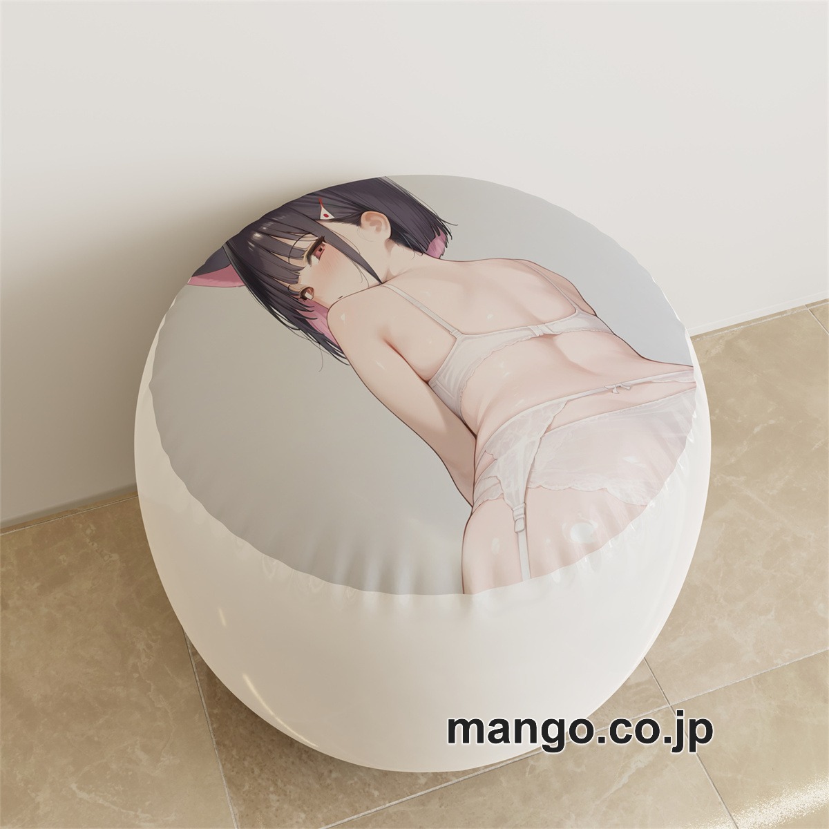 PVC ラウンドスツール【ブルーアーカイブ】杏山カズサ アニメ キャラクターグッズ PVC製 ラウンドスツール コレクション用 2