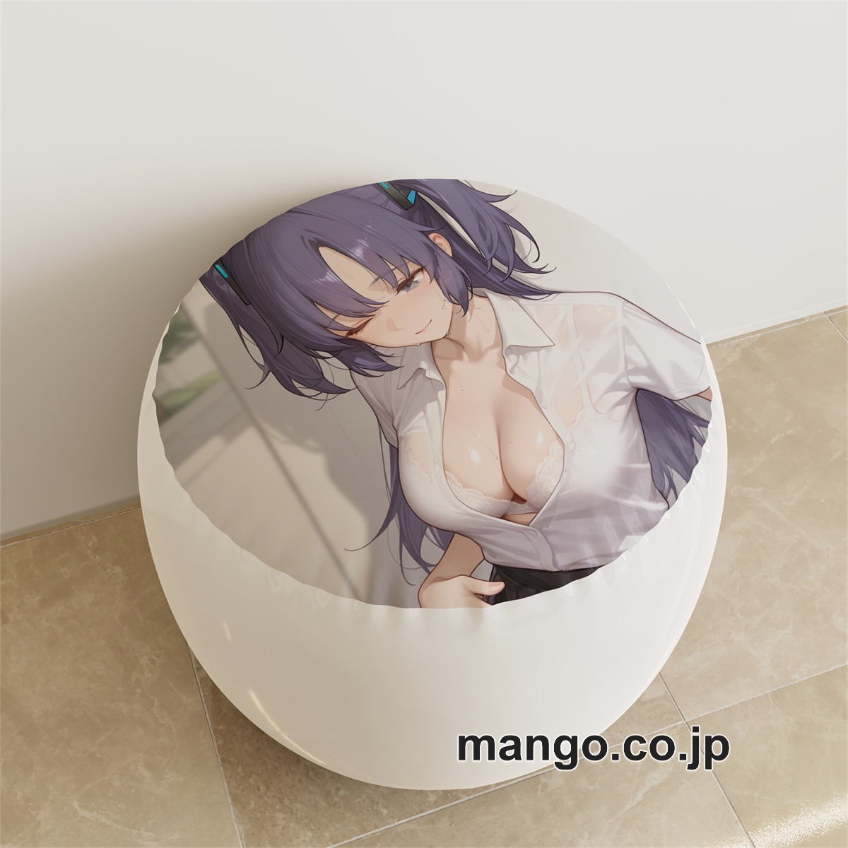 PVC ラウンドスツール【ブルーアーカイブ】早瀬ユウカ アニメ キャラクターグッズ PVC製 ラウンドスツール コレクション用 2
