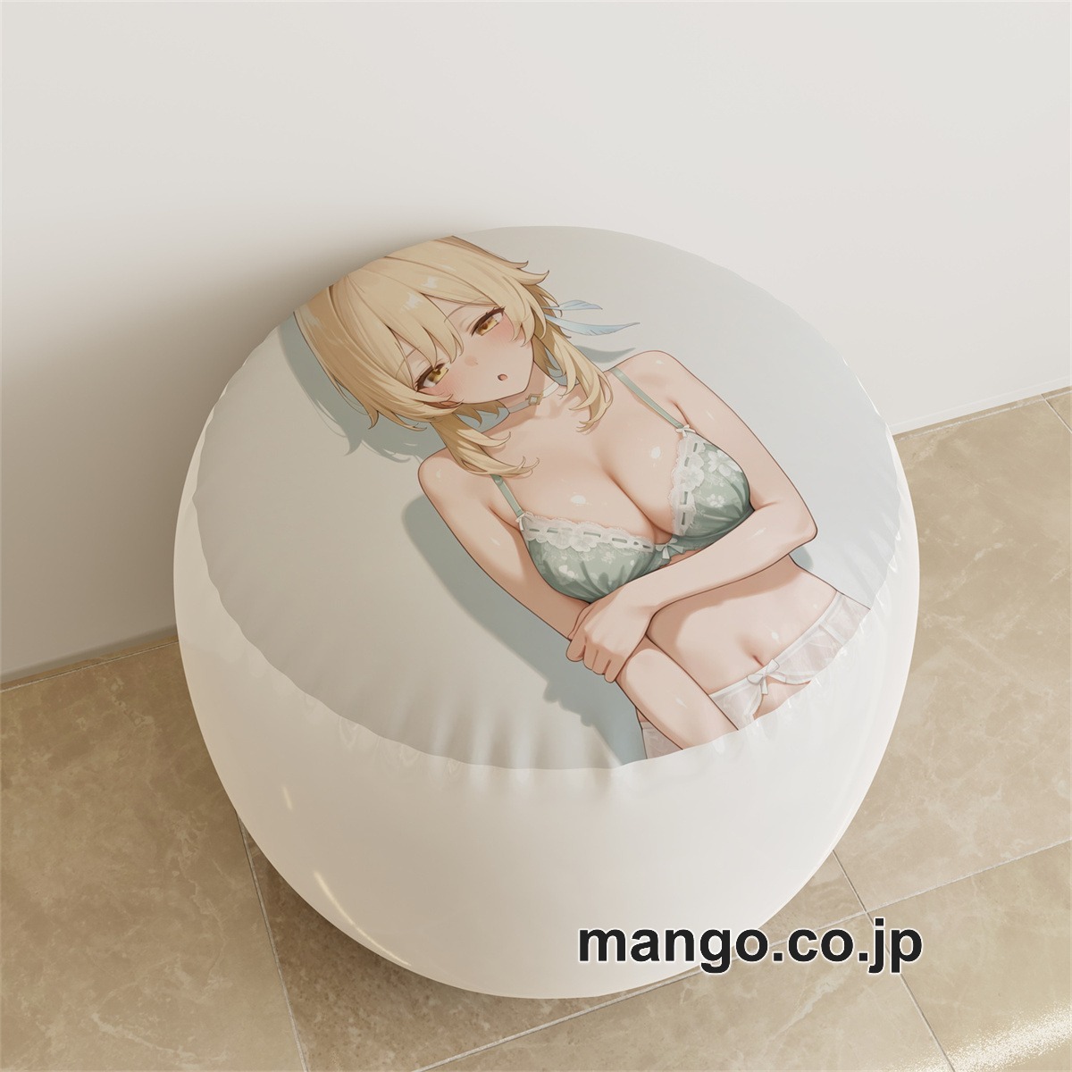 PVC ラウンドスツール【原神】蛍 アニメ キャラクターグッズ PVC製 ラウンドスツール コレクション用
