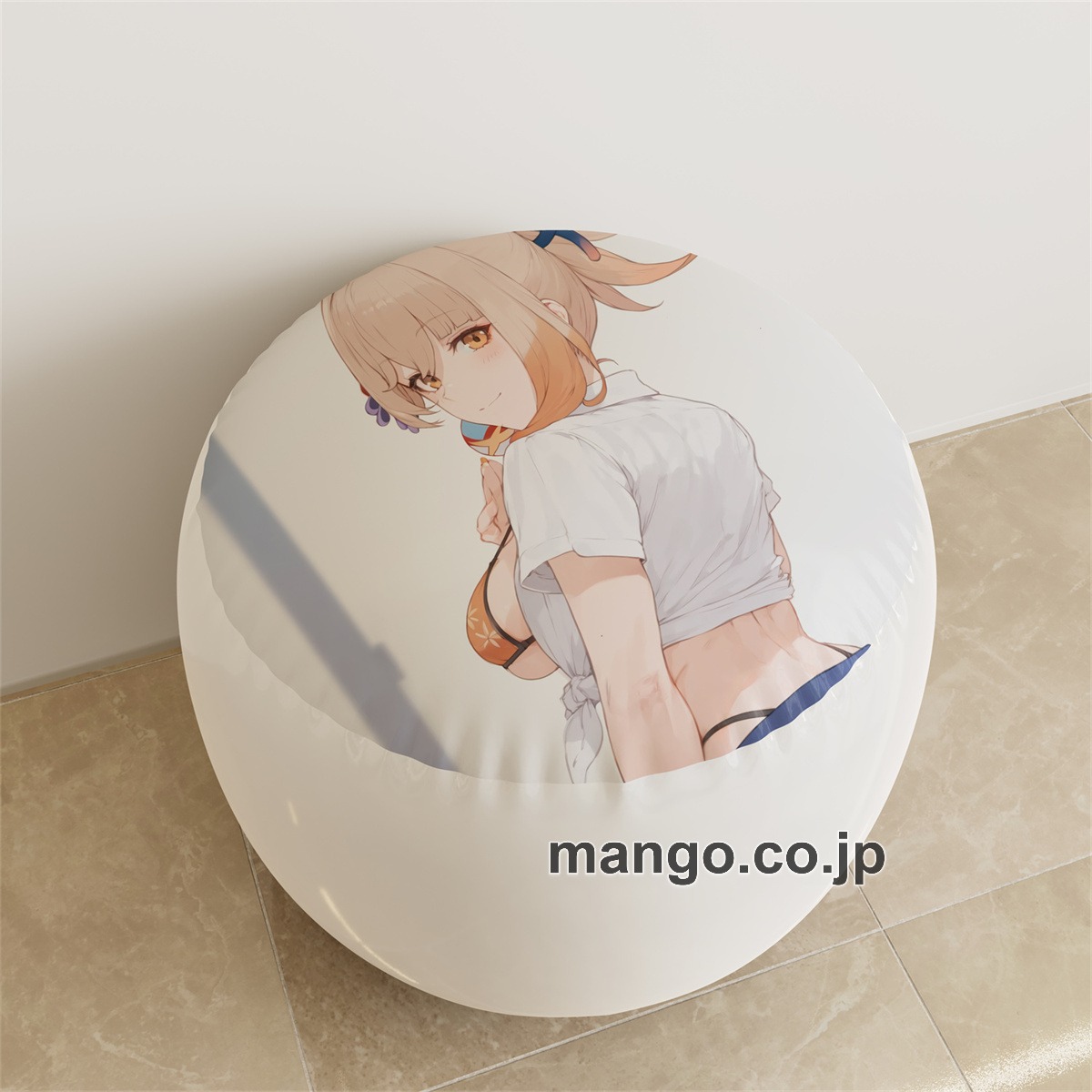 PVC ラウンドスツール【原神】宵宮 アニメ キャラクターグッズ PVC製 ラウンドスツール コレクション用 2