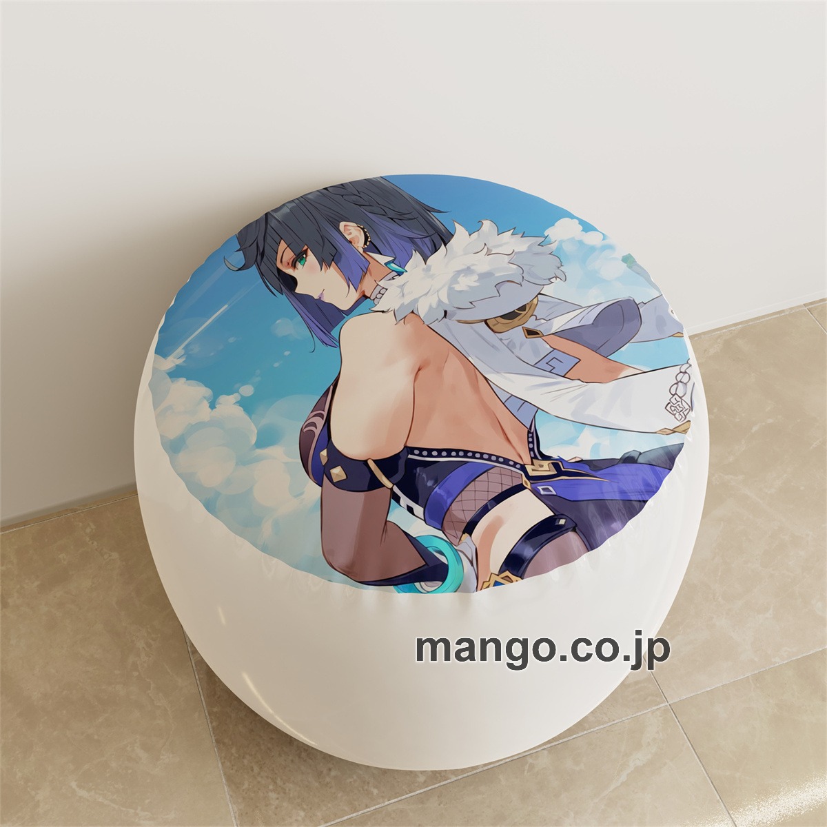 PVC ラウンドスツール【原神】夜蘭 アニメ キャラクターグッズ PVC製 ラウンドスツール コレクション用 2